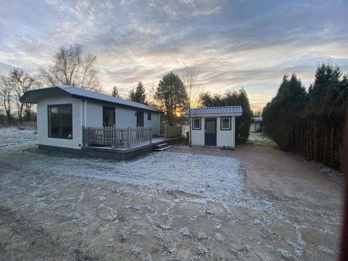Gezellige Chalet In Bosrijke Omgeving Villa Anloo Bagian luar foto